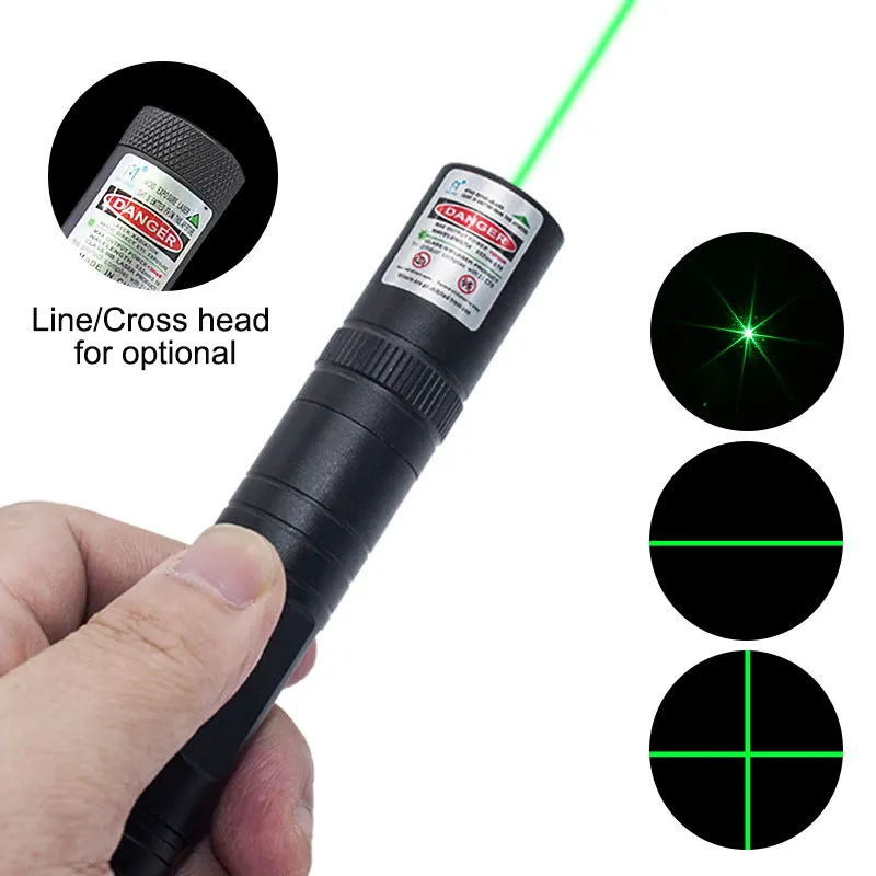 Dòng Laser Con Trỏ Màu Đỏ Có Thể Sạc Lại Laser Màu Xanh Lá Cây Con Trỏ Cho Đào Tạo Giảng Dạy Kỹ Thuật Mức Độ Định Vị Chéo Con trỏ Laser