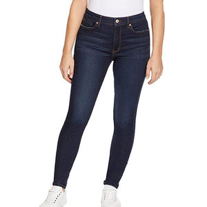 Venta de pantalones vaqueros de mujer activos de alta calidad Pantalones vaqueros de Mujer transpirables de secado rápido Nueva impresión Casual Logotipo personalizado OEM - Product Image 1