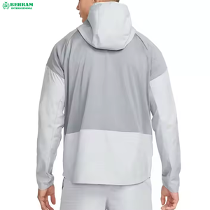 Chaqueta Cortavientos Softshell Ligera de Alta Calidad OEM para Hombre, con Capucha, Impermeable, Transpirable, de Secado Rápido, con Cremallera, para Otoño y Actividades al Aire Libre - Product Image 6