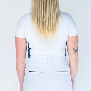 Camiseta de Manga Larga con Media Cremallera para Montar a Caballo, Ropa Ecuestre, Jodhpur y Pantalones de Montar - Product Image 5