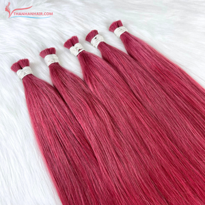 Meilleur prix liste vierge couleur naturelle 100% extensions de cheveux humains droite vietnamienne en vrac cheveux vagues Style toutes les couleurs adaptées - Product Image 3