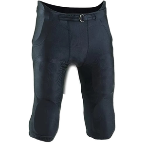 Pantalones de entrenamiento de fútbol americano con almohadillas con embalaje personalizado al por mayor pantalones cortos de uniforme de fútbol americano de último diseño - Product Image 4