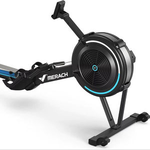 Machine à ramer d'intérieur professionnelle MERACH R50 en acier inoxydable à résistance à l'air, best-seller, prête à être expédiée - Product Image 1