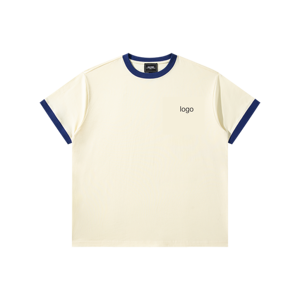 Oversize Hombre T Shirt Custom Dtg <b>Crop</b> <b>Top</b> Shirt Ringer Cotton Tee T Shirt for <b>Man</b> - Product Image 1