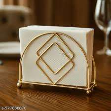 Customizable Size New Arrival Stainless Steel Tabletop <b>Napkin</b> <b>Holder</b> for Home Hotel & Restaurant Decorative <b>Napkin</b> <b>Holder</b> - Product Image 3
