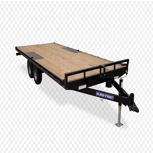 Thiết kế tốt nhất xuất khẩu mới phẳng Trailer bán vận chuyển 40 tấn 40ft container - Product Image 6