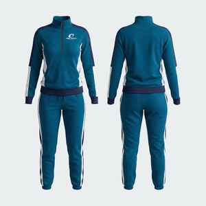 Conjunto Deportivo Casual de Invierno para Mujer, Corte Regular, Transpirable, Estampado, para Exteriores, 2026, 100% Poliéster Fleece - Product Image 3