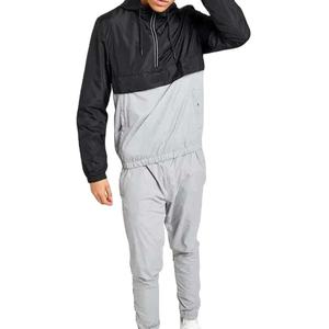 ชุดกันลมสำหรับผู้ชายแห้งเร็ว2025ชุดกันลมแขนยาวดีไซน์ออกแบบโลโก้ได้ตามต้องการล่าสุด - Product Image 1