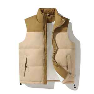 Best QualityLightweight <b>Waterproof</b> Winter Custom Men's <b>Warm</b> Down Puffer Sleeveless Vest <b>Jackets</b> For Sale - Product Image 1