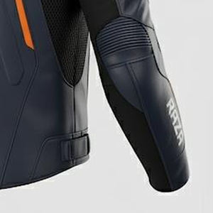 Vêtements d'hiver de haute qualité prix de gros veste en cuir véritable nouvelle veste en cuir à manches longues de style moto élégante - Product Image 5