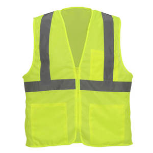 Logo personnalisable gilet de sécurité réfléchissant haute visibilité vêtements de travail en polyester gilets de sécurité à technologie haute visibilité pour la construction - Product Image 1