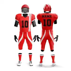 2025 Custom Sublimation <b>Top</b> Quality Wholesale Brand Inspired American Football Jersey Wholesale American Wears - Product Image 1