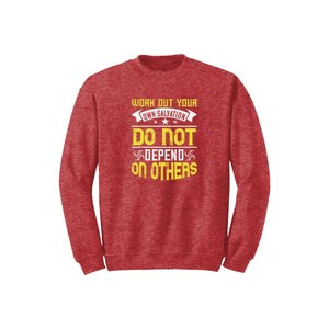 Sweat-shirt en mélange de coton avec des thèmes de bouddha imprimés Style décontracté 12 options de couleur 260-280 Placement de conception personnalisable GSM lourd - Product Image 5