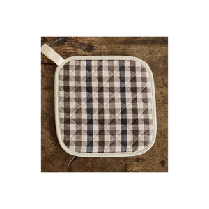 Abordable recyclé 100% coton brodé matelassé résistant à la chaleur durable Grip Pad OEM ODM Logo personnalisé fabriqué en Inde Pot Holder - Product Image 2