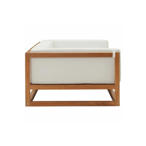 Ensemble de canapés sectionnels d'extérieur en bois de teck de haute qualité pour hôtels, villas, hôpitaux et autres. - Product Image 2