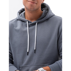 New Wholesale Custom logo Men's Cotton Blank <b>Plain</b> <b>Tracksuit</b> Hoodie and Sweatpants Set Sweat Suits for Men - Product Image 6