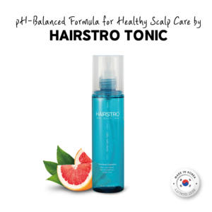 Spray tonique capillaire coréen HAIRSTRO irritation testée cuir chevelu solution anti-chute rafraîchissante - Product Image 2