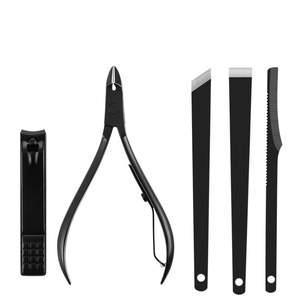 Juego de cortaúñas profesional de acero inoxidable de alta calidad para manicura, instrumentos de belleza para el cuidado personal, dedos multiusos - Product Image 5