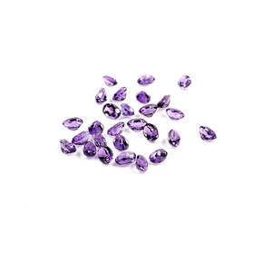 AAA Grade Natural Amethyst Calibrated Ovals Loose 7x5mm 6x8mm Sizes Certified IGI Variety Marquise Square <b>Triangle</b> <b>Cushion</b> Heart - Product Image 3