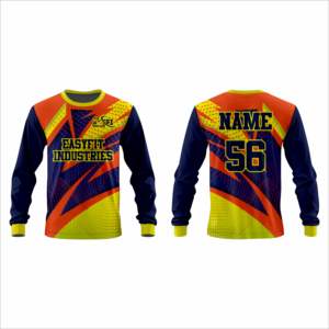 Camisetas de Manga Larga Casuales para Hombre, Primavera, Alta Calidad, Corte Ajustado, Logotipo Personalizado, Estampado, Patchwork, Tinte Liso, Transpirable - Product Image 4