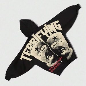 Meilleures ventes Sweats à capuche personnalisés pour hommes Sweats à capuche imprimés personnalisés de haute qualité pour hommes Sweats à capuche thermiques unisexes - Product Image 1