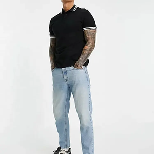 Vente en gros de polos à la mode pour hommes, logo personnalisé, manches courtes, bon tissu, services OEM, prix intéressant - Product Image 4