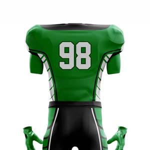 Ensemble d'uniformes de football américain avec impression de logo personnalisé Maillot de football américain rétro Ensemble d'uniformes de football athlétique sublimé - Product Image 6