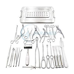 ชุดเครื่องมือผ่าตัดแบบแมนนวลทำจากสแตนเลส - Product Image 1