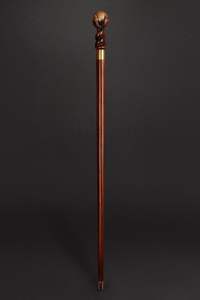 Bastón de madera ajustable de precio diseñado con nudos múltiples Bastón de madera fuerte para ancianos por Standard International - Product Image 3