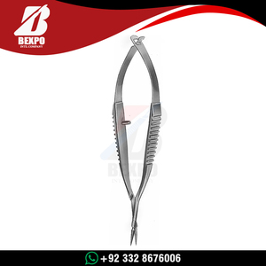 Micro-ciseaux en gros 12cm - 18cm en acier inoxydable, instruments microchirurgicaux réutilisables - Product Image 3