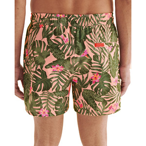 Pantalones cortos de playa para hombre de alta calidad 100% poliéster personalizado impresión por sublimación completa transpirable tejido de punto elástico frente informal - Product Image 3