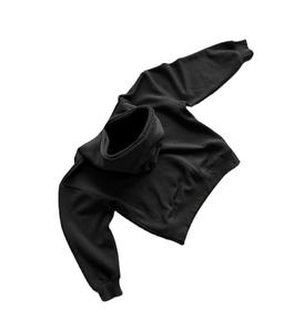 100% coton vierge Double à capuche poids lourd Streetwear polaire surdimensionné personnalisé hommes pull à capuche prix de gros - Product Image 4