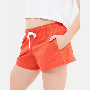 New Arrival Women's High Performance Gym Yoga Shorts Custom Logo and OEM Print Jogging Gym Shorts in Blank Color Active Wear - Product Image 3