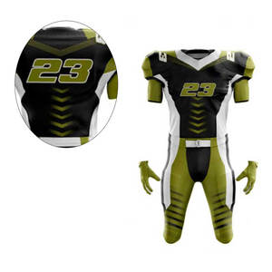 Uniforme de fútbol americano de alto fabricante, nuevo estilo, el mejor Material, uniforme de fútbol americano de buena calidad, servicio OEM - Product Image 3
