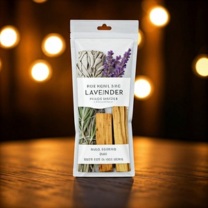 1000 pezzi Romarin et Sauge 5 \ "Batons d'Encens en Bois depuration Vente en Gros avec Senteurs de Santal Rose et Pin pour <span class=keywords><strong>la</strong></span>
