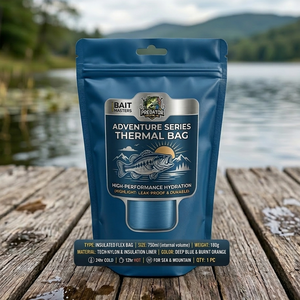 Bolsa de Pesca con Sellado de Tres Lados, Impresión Personalizada de Fábrica Directa, Servicio OEM/ODM, Bolsa de Plástico para Empaque de Señuelos con Orificio para Colgar - Product Image 1