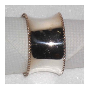 Top Selling 2025 New Stylish Metal Napkin Holder and Ring Trendy Houseware for Wedding and <b>Party</b> <b>Table</b> Decor - Product Image 1