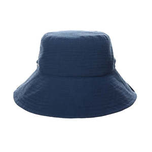 Chapeau bob en cuir végétalien personnalisé pour grossiste OEM, style streetwear, avec fermeture éclair, couleur rouille - Product Image 6