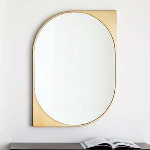 Accent intérieur mur miroir métal encadré noir enduit élégant miroir décoratif grand miroir de salle de bain pour la décoration de la maison approvisionnement - Product Image 5