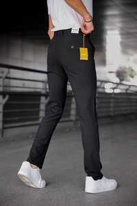 Men's Regular Fit Brown Straight Waist <b>Dress</b> Pants Comfortable Midweight Cotton Waterproof Breathable Business Daily <b>Plus</b> <b>Size</b> - Product Image 2