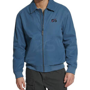 Chaqueta Bomber de Poliéster/Nailon para Hombre, Invierno 2025, Casual, Holgada, con Logotipo Frontal, Alta Calidad - Product Image 1