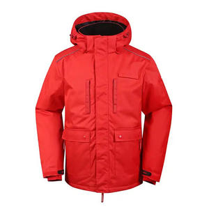 Outdoor Waterproof Windbreaker <b>Jacket</b> For <b>Men</b> Lightweight Canvas UV Resistant Breathable Zipper Solid Color Long Sleeve <b>Jackets</b> - Product Image 1