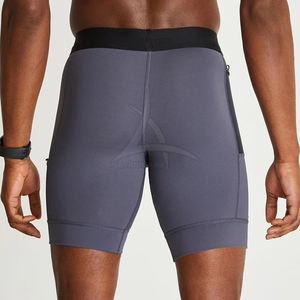 กางเกงขาสั้นรัดเอวกลางเอวสำหรับผู้ชายกางเกงลำลองแห้งเร็วน้ำหนักเบามีเอกลักษณ์2025ดีไซน์ล่าสุด - Product Image 2