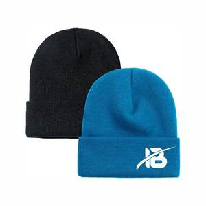 Pure Wool Knit Casual Versatile Cotton Cashmere Warmth Simple Soft Woman Ins Fashion Beanies <b>Hats</b> - Product Image 4