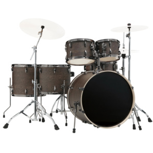 Kit de batería de 6 piezas de alto rendimiento con platillos de conchas duraderas y hardware para el hogar o el estudio - Product Image 4