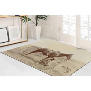 Tapis imprimé Texas Cowboy - Cadeaux personnalisés, design animal mignon, tapis moelleux à poils longs - Product Image 2
