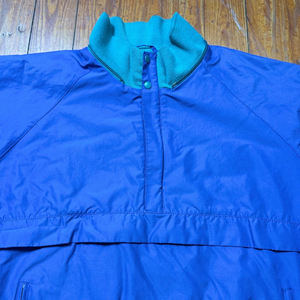 Chaqueta Deportiva Vintage para Hombre, Azul, Media Cremallera, Estilo Anorak, con Capucha, Transpirable, Manga Larga, para Gimnasio, Fitness y Entrenamiento - Product Image 5