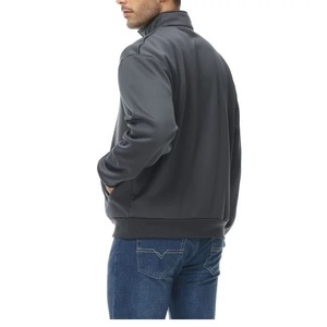 2026 Custom Knitted Breathable Half <b>Zipper</b> Men's Winter Sherpa Fleece <b>Jacket</b> Plus Size Reversible Loose Fit Eco-Friendly Quick - Product Image 2