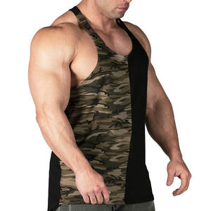 Camiseta sin mangas de talla grande para hombre con ropa activa transpirable para venta en línea Servicio OEM Gimnasio Fitness Wear Camisetas sin mangas para hombre con estilo al mejor precio - Product Image 4
