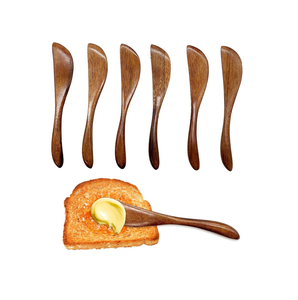 Durable Quality Wooden Butter Knife Set <b>for</b> Dining Table Use Looking Good Product and Hot Sale Product - Product Image 1
